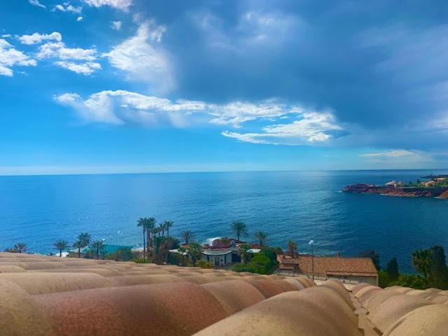 La Belle Vue-Charming Duplex Apartment With Sea View, 50 Meters From Beach And Private Parking แซ็งต์-ราฟาเอล ภายนอก รูปภาพ