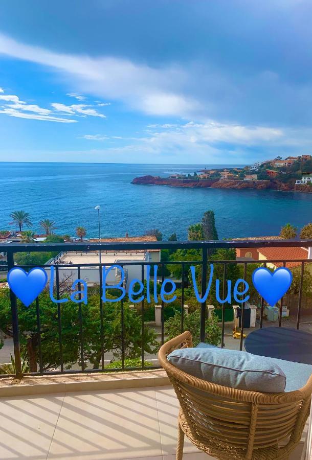La Belle Vue-Charming Duplex Apartment With Sea View, 50 Meters From Beach And Private Parking แซ็งต์-ราฟาเอล ภายนอก รูปภาพ