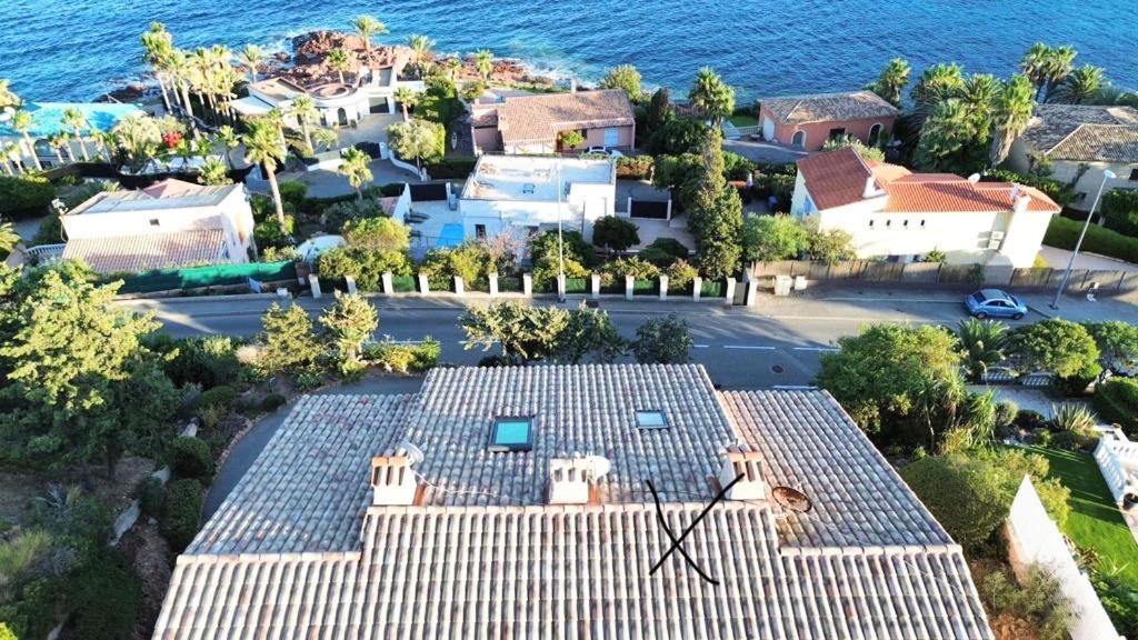 La Belle Vue-Charming Duplex Apartment With Sea View, 50 Meters From Beach And Private Parking แซ็งต์-ราฟาเอล ภายนอก รูปภาพ