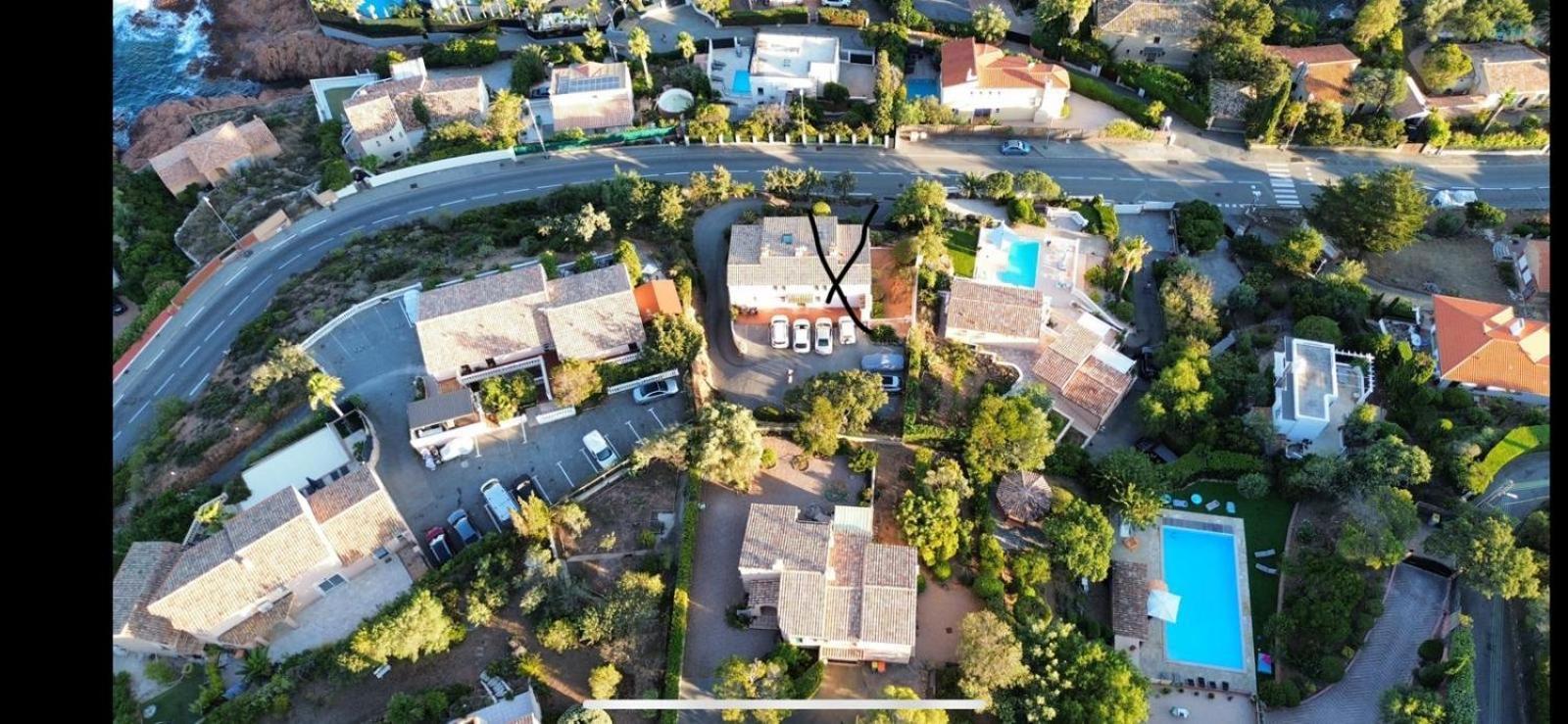 La Belle Vue-Charming Duplex Apartment With Sea View, 50 Meters From Beach And Private Parking แซ็งต์-ราฟาเอล ภายนอก รูปภาพ